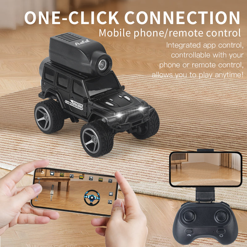 KF32 1:64 full-scale alloy remote-controlled car with camera