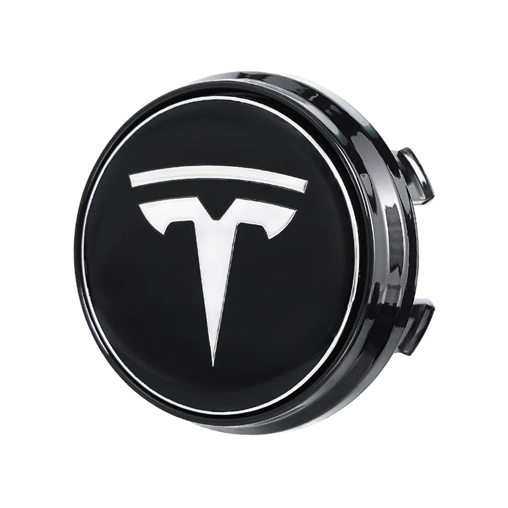 EVCORE Tesla Logo Model 3/Y LED Logo Center Caps Wheel Hub Caps Cover 4PCS