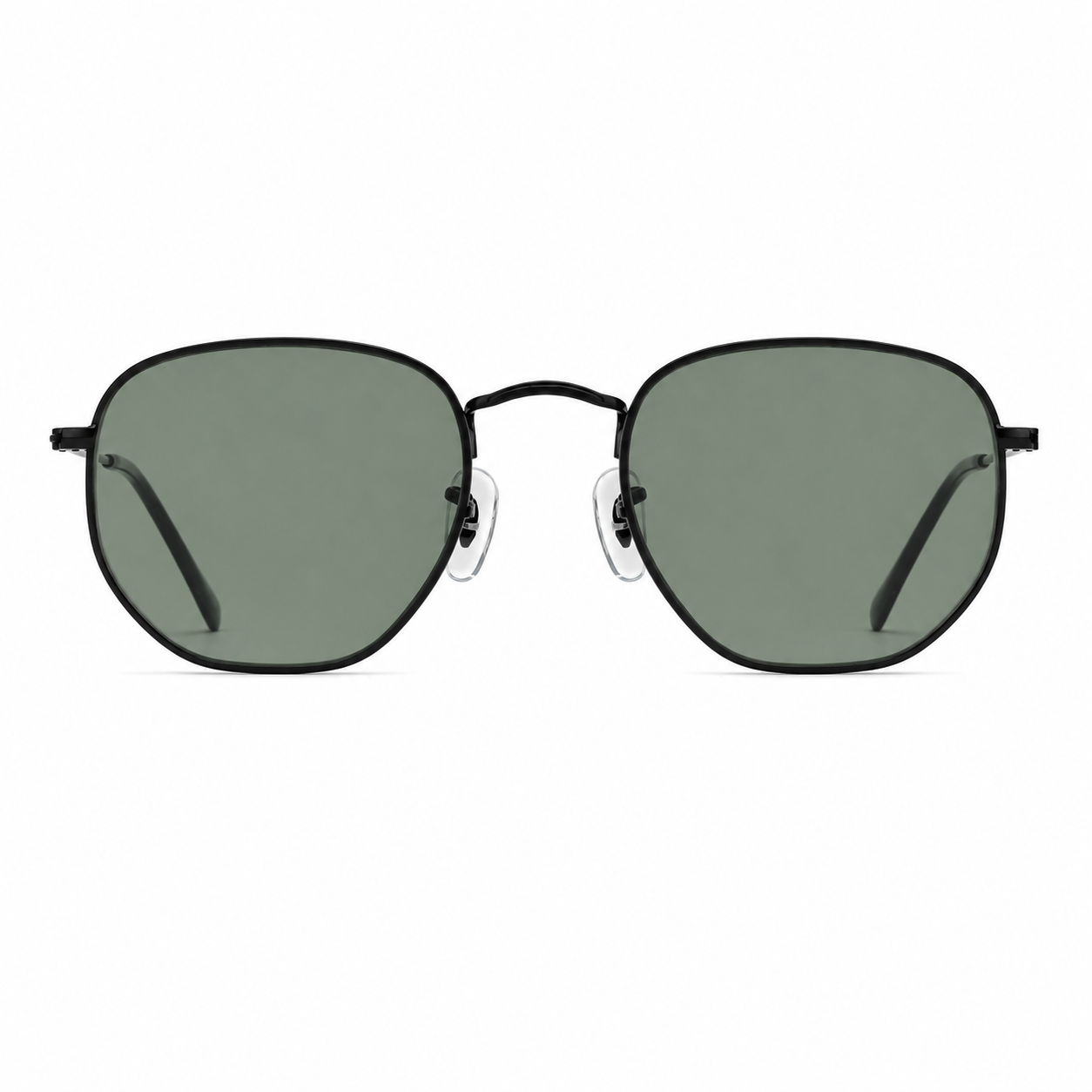 GC005 Square Aviator Sunglasses – Mineral Glass Lenses UV400 Protection