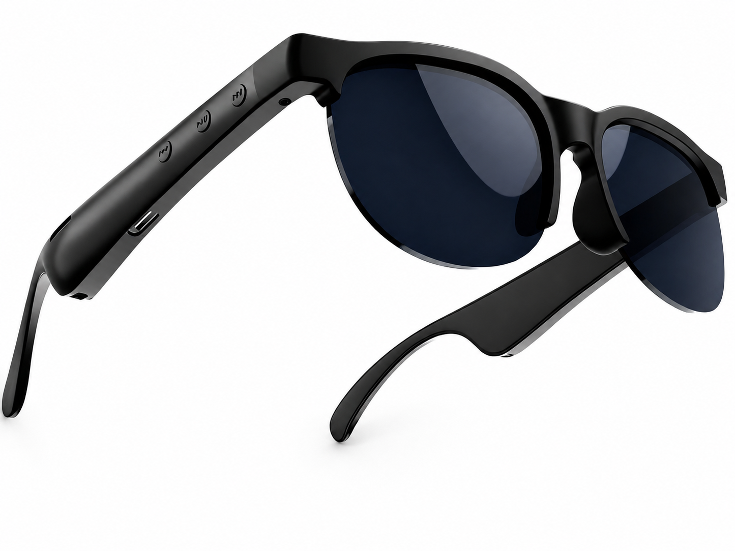 Semi-Rimless AI Audio Smart Glasses-S01