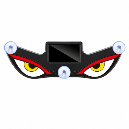 Solar Powered Devil's Eye LED Car Warning Light 🚗💡