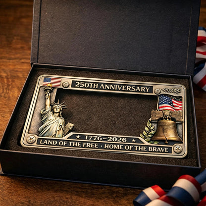 🔥LAST DAY 49% OFF-🦅250th Anniversary Commemorative License Plate Frame