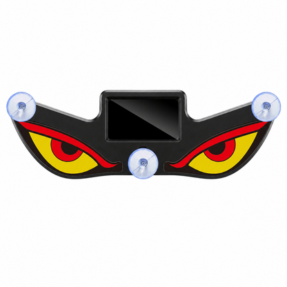 Solar Powered Devil's Eye LED Car Warning Light 🚗💡