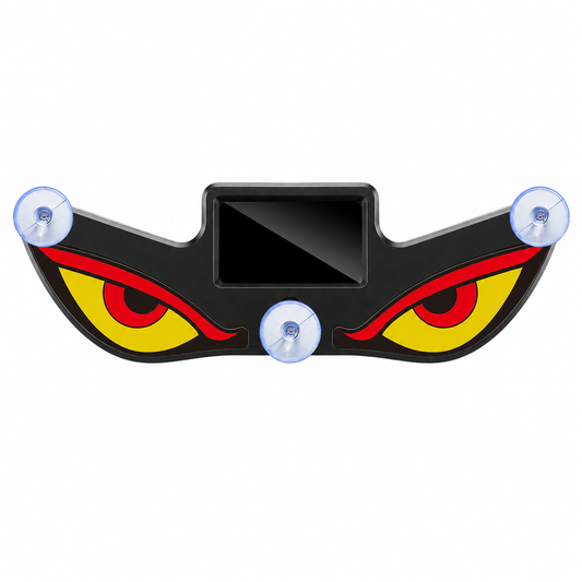Solar Powered Devil's Eye LED Car Warning Light 🚗💡