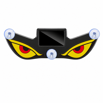 Solar Powered Devil's Eye LED Car Warning Light 🚗💡