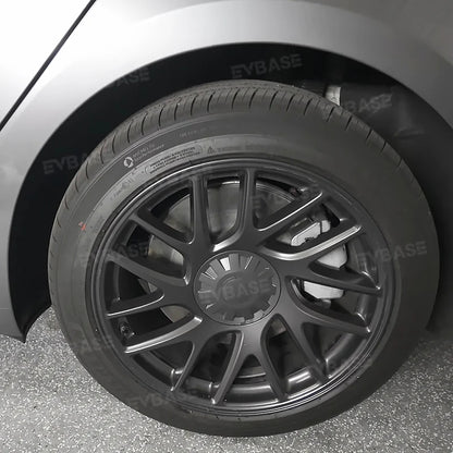 EVCORE Tesla Model 3 Highland Wheel Center Hub Caps 18 Inch Überturbine Wheel Center Caps Kit 4PCS