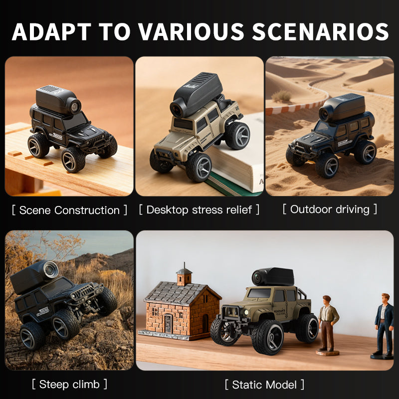 KF32 1:64 full-scale alloy remote-controlled car with camera