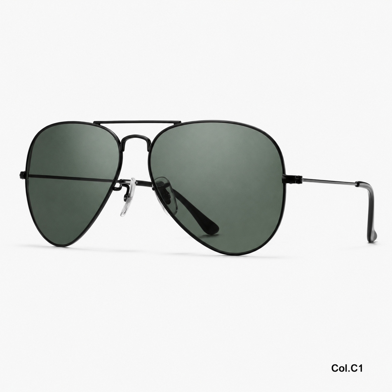 GC001 Classic Teardrop Aviator Sunglasses – Mineral Glass Lenses UV400 Protection
