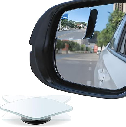 2-Pack Blind Spot Rearview Mirrors – Frameless HD Glass