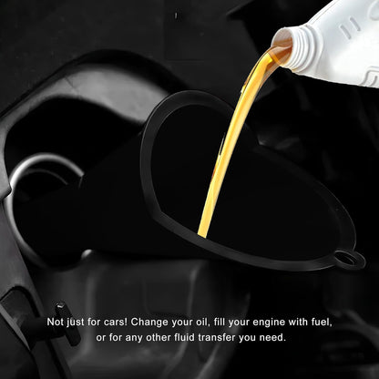 2 PCS Car Oil Funnel