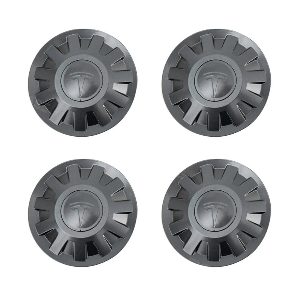 EVCORE Tesla Model 3 Highland Wheel Center Hub Caps 18 Inch Überturbine Wheel Center Caps Kit 4PCS