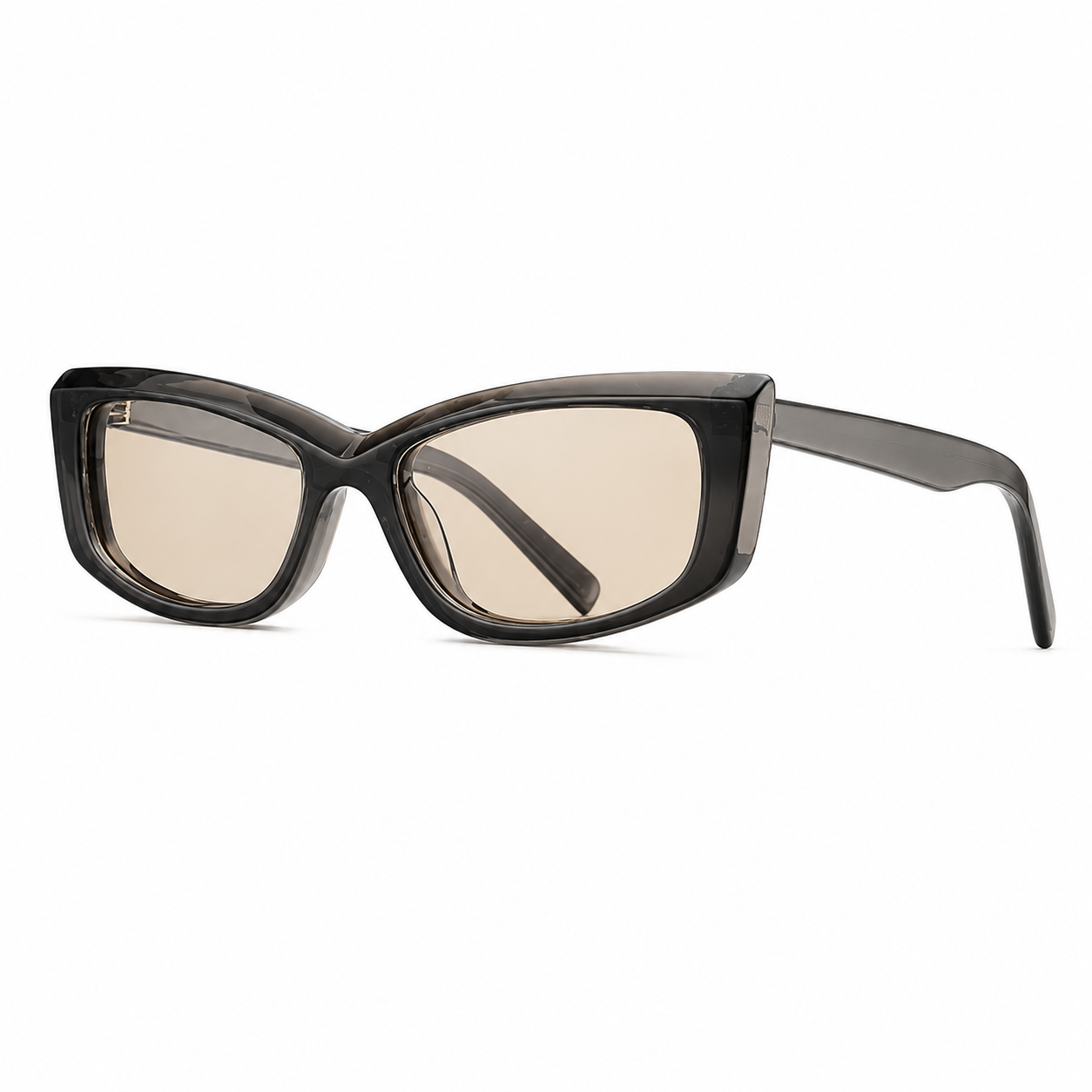 EE01013 Slim Cat-Eye Acetate Sunglasses – TAC Polarized Lenses