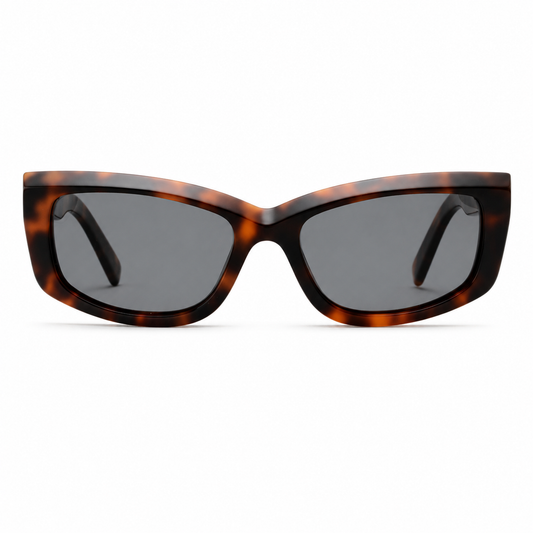 EE01013 Slim Cat-Eye Acetate Sunglasses – TAC Polarized Lenses