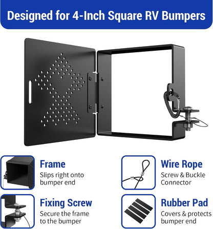 2 PCS RV Bumper End Cap