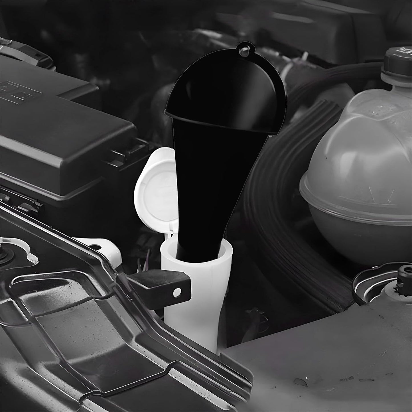 2 PCS Car Oil Funnel