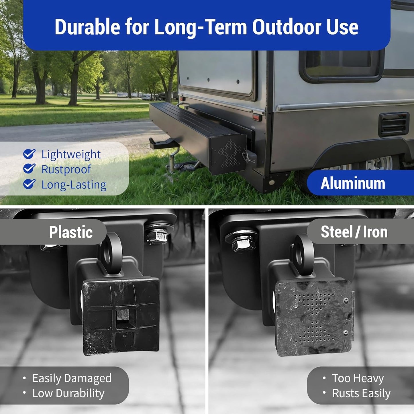 2 PCS RV Bumper End Cap