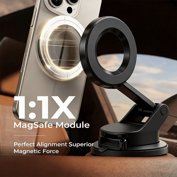 360°Vacuum Car Phone Holder