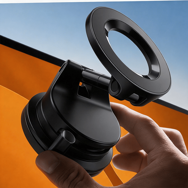 360°Vacuum Car Phone Holder