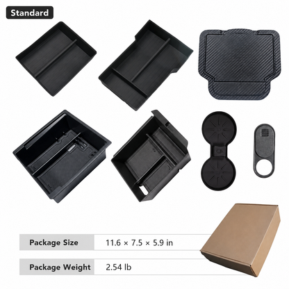 7PCS Tesla Model 3 Highland Center Console Organizer Kit