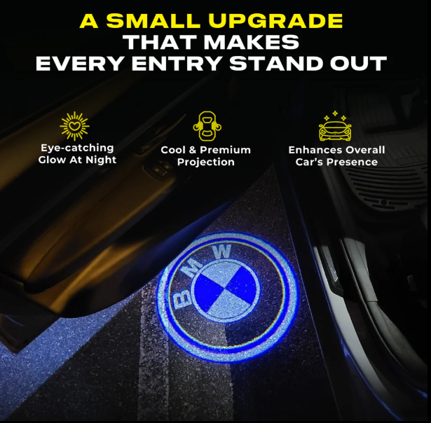 BMW Puddle Lights - Wireless Car Door Projector