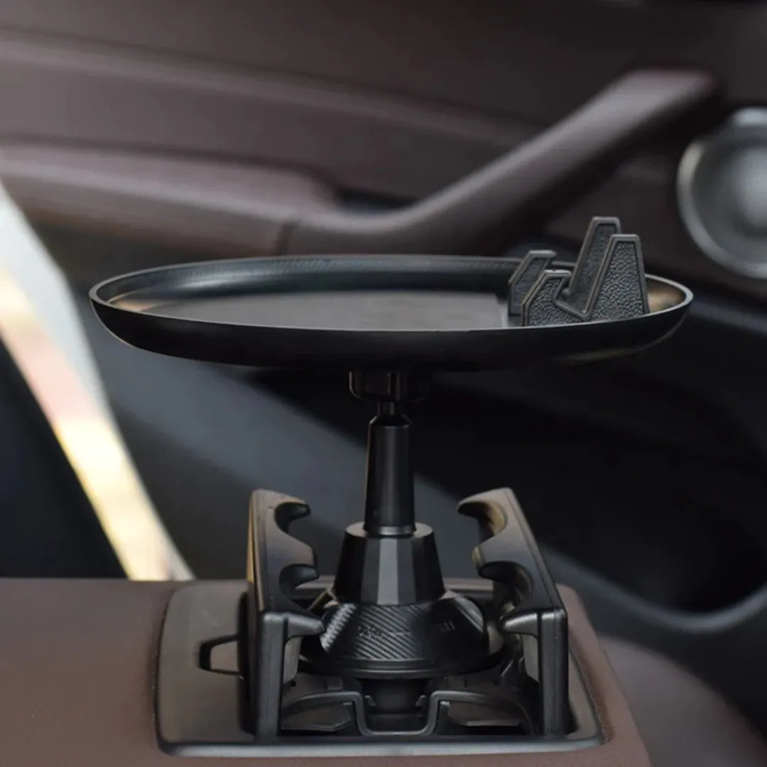 Car Swivel Tray Table with Phone Holder