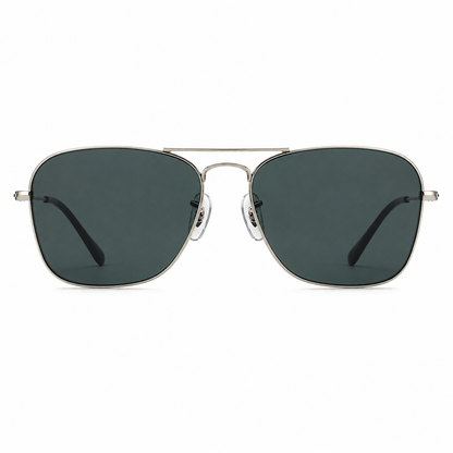 GC004 Classic Aviator Sunglasses – UV400 Mineral Glass Lenses for Everyday & Driving
