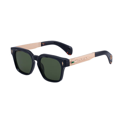 Retro Square Sunglasses UV400 Protection