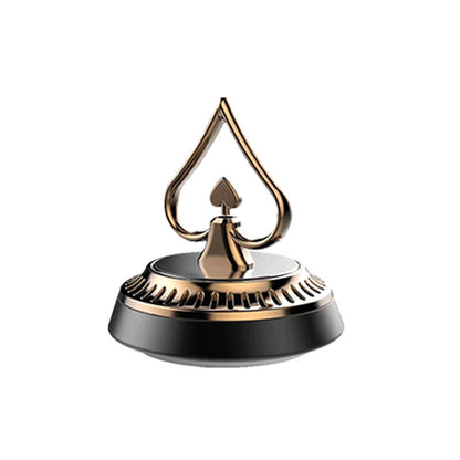Solar-Powered Rotating Car Air Freshener Ornament