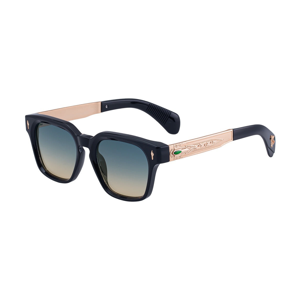 Retro Square Sunglasses UV400 Protection