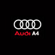 Suitable for Audi welcome light A4LA5A6L ambient light， A7A8LQ3Q5Q7 door laser projection light