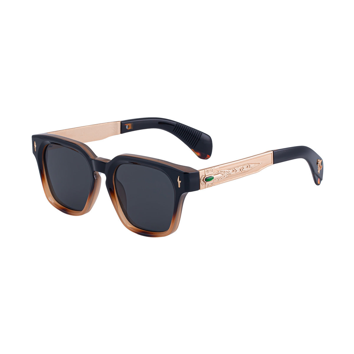 Retro Square Sunglasses UV400 Protection