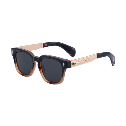 Retro Square Sunglasses UV400 Protection