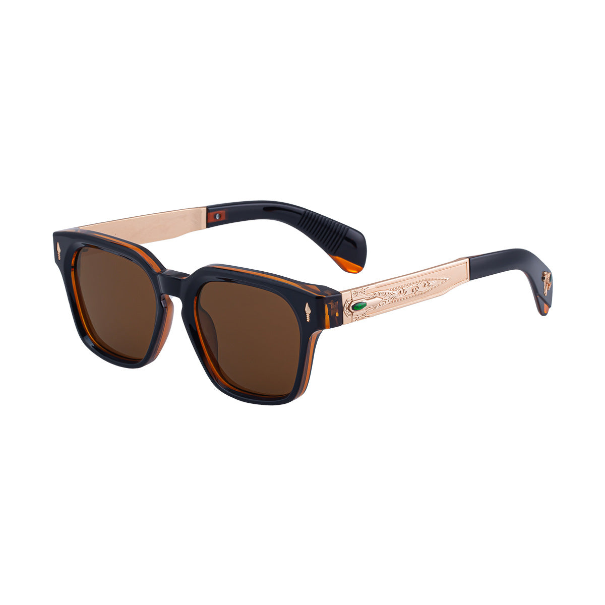 Retro Square Sunglasses UV400 Protection