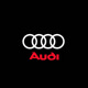 Suitable for Audi welcome light A4LA5A6L ambient light， A7A8LQ3Q5Q7 door laser projection light