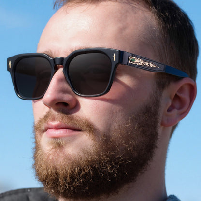 Retro Square Sunglasses UV400 Protection