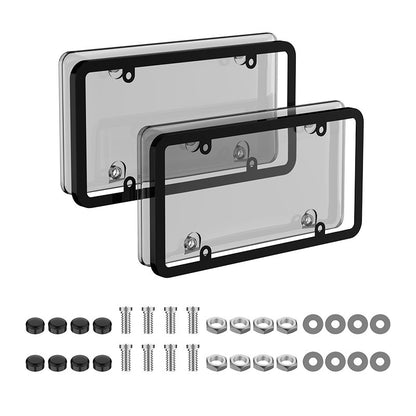 US standard license plate frame and license plate cover