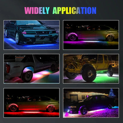 RGB Chassis Light APP Control Ambient Light LED Car Neon Light