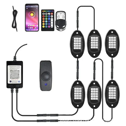 RGB Chassis Light APP Control Ambient Light LED Car Neon Light