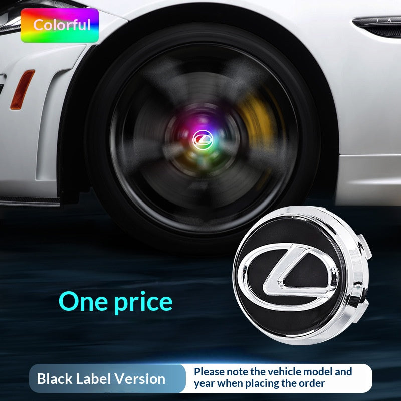 Suitable for Lexus ES modification ES200RX300 magnetic levitation wheel hub light IS series LS series GS series luminous