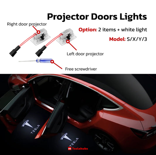 Teslahubs™ Projector Doors Lights