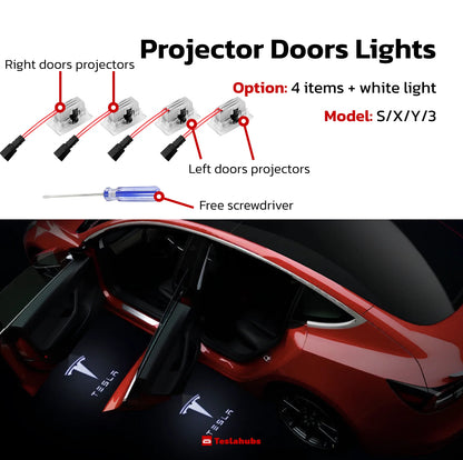 Teslahubs™ Projector Doors Lights