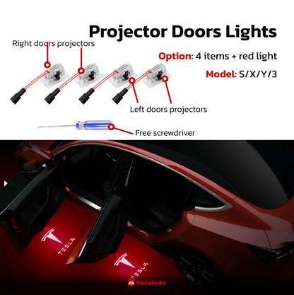 Teslahubs™ Projector Doors Lights