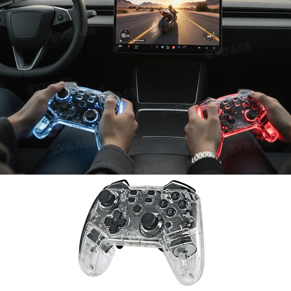 Wireless RGB Gaming Controller for All Tesla Models