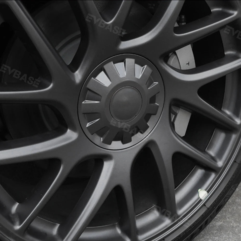 EVCORE Tesla Model 3 Highland Wheel Center Hub Caps 18 Inch Überturbine Wheel Center Caps Kit 4PCS