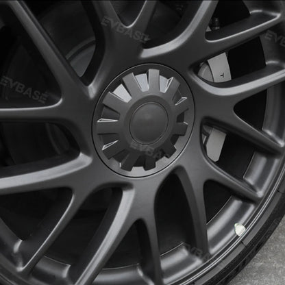 EVCORE Tesla Model 3 Highland Wheel Center Hub Caps 18 Inch Überturbine Wheel Center Caps Kit 4PCS