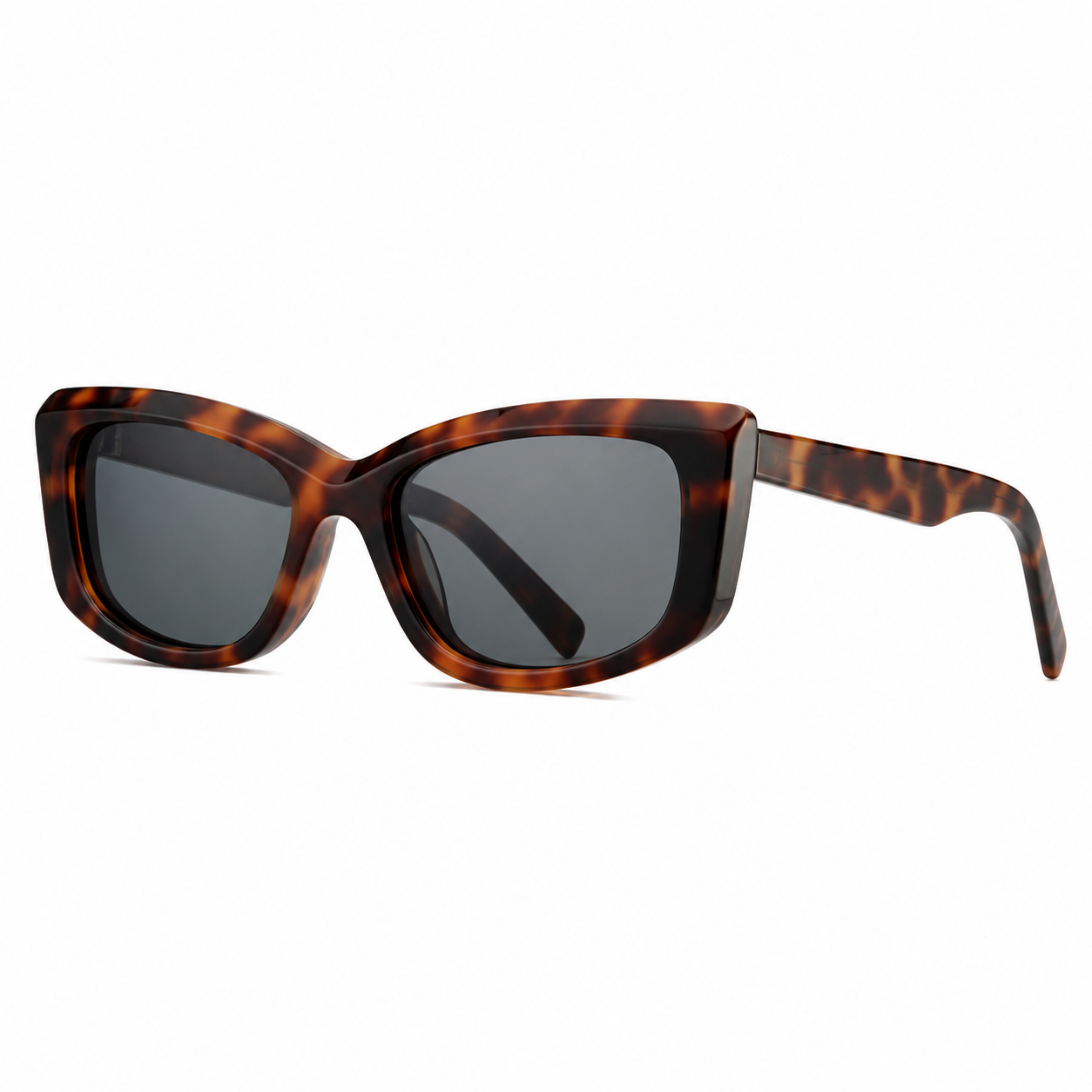 EE01013 Slim Cat-Eye Acetate Sunglasses – TAC Polarized Lenses