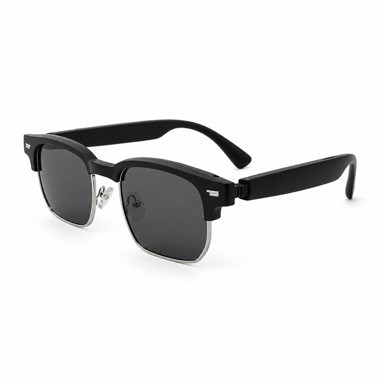 Semi-Rimless Smart Audio Glasses with Flexible Temples-A02