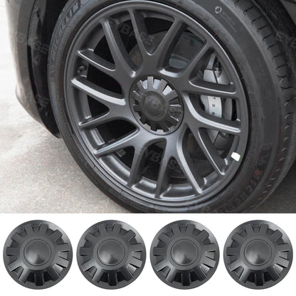 EVCORE Tesla Model 3 Highland Wheel Center Hub Caps 18 Inch Überturbine Wheel Center Caps Kit 4PCS