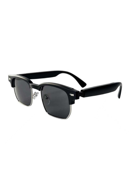 Semi-Rimless Smart Audio Glasses with Flexible Temples-A02